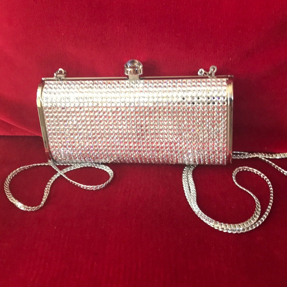 Beautiful shiny Swarovski crystal everything bag